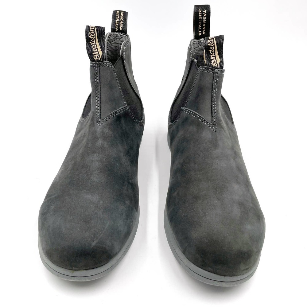 New Blundstone 1398 Gray Suede Leather Chelsea Boots Men's Sz 11 US - Picture 4 of 9